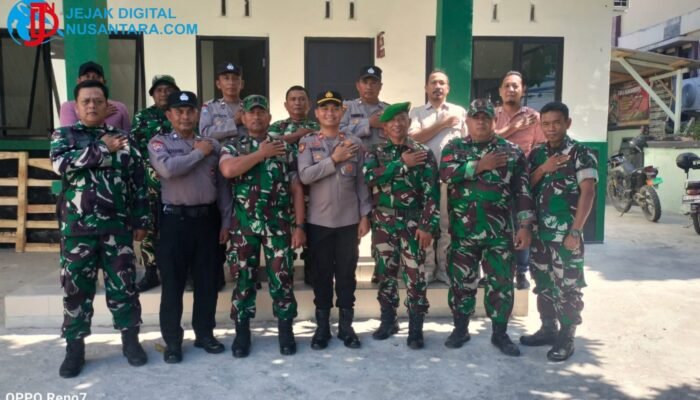 Sinergi Tanpa Batas: Kapolsek Sampang Kota Sambangi Koramil, Lepas Merpati Simbol Kesetiaan Jaga NKRI