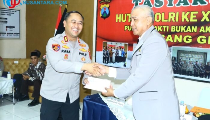 Mengabdi Tanpa Batas, PP Polri Cabang Gresik Rayakan HUT Ke-27 Bersama Kapolres