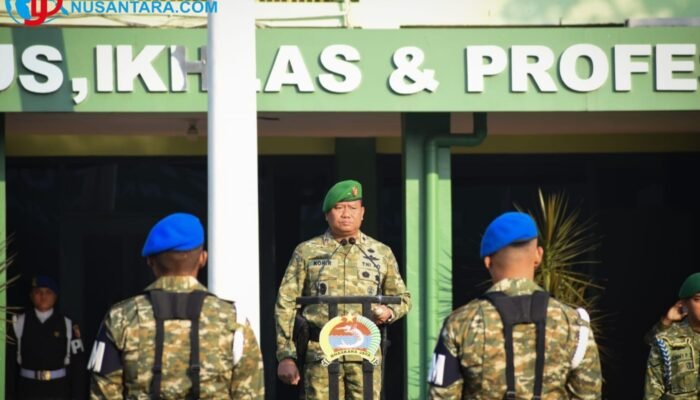 Dari Lapangan Makorem, Danrem Bhaskara Jaya Serukan Prajurit Berintegritas dan Profesional