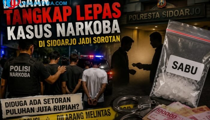 Dugaan Tangkap Lepas Kasus Narkotika di Polresta Sidoarjo, Publik Pertanyakan Transparansi kepada Kompol Dwi Gatstimur 