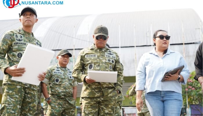 Panggung Kebersamaan untuk Masyarakat, Danrem  Tinjau Lokasi Hiburan Rakyat HUT Ke-60 Korem