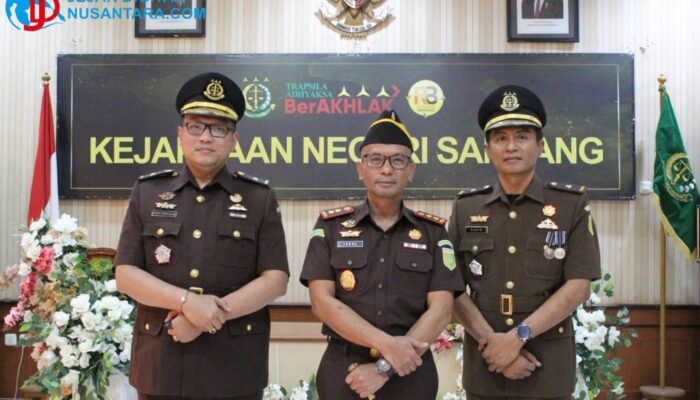 Momentum HBA ke-66, Kajari Sampang Memimpin Sertijab Kasi PB3R