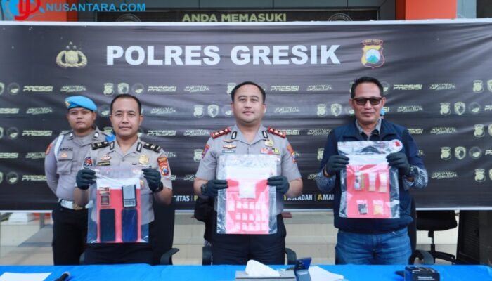 Sikat Peredaran Sabu Sistem Ranjau di Gresik Selatan, Polisi Bekuk Dua Kurir dan Sita 38 Gram Barang Bukti