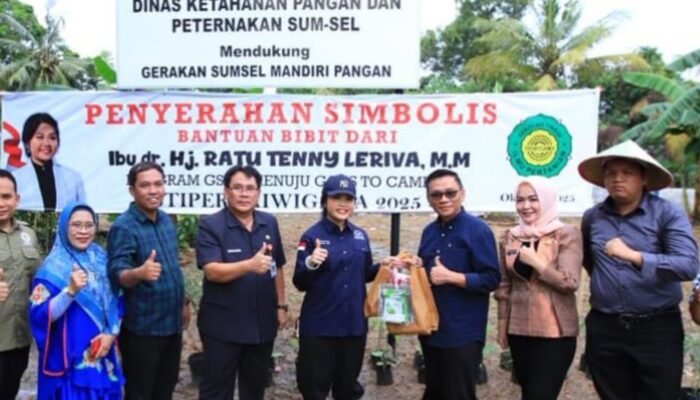 Stiper Sriwigama Perkuat Kemandirian Pangan Masyarakat Lewat Program GSMP Goes To Campus
