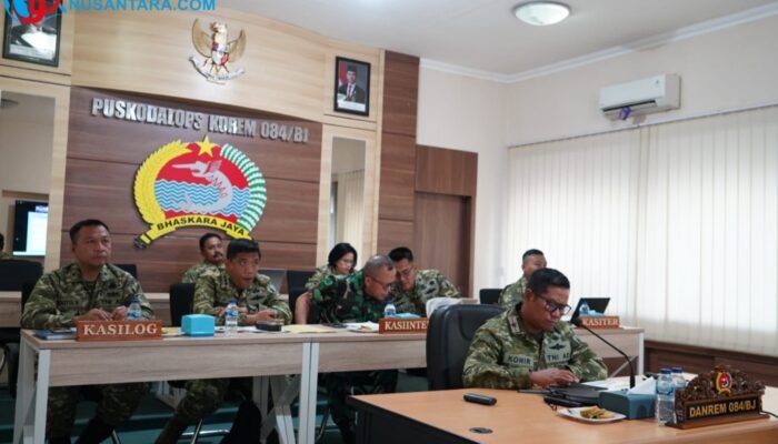 Danrem Bhaskara Jaya Ikuti Evaluasi KDKMP, Pastikan Gerai Koperasi Hadir Tepat Waktu untuk Masyarakat