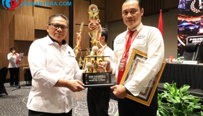 Tingkatkan Pengungkapan Kasus Narkoba, Satresnarkoba Polres Pelabuhan Tanjung Perak Sabet Juara II Polda Jatim