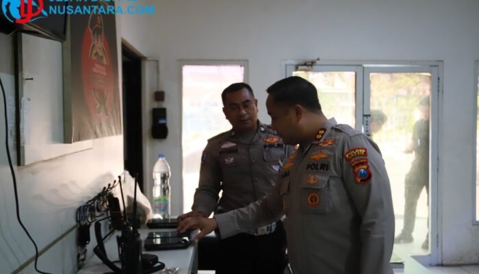 Pastikan Layanan Publik Optimal, Kapolres Gresik Sidak Polsek Kebomas dan Pos Lantas