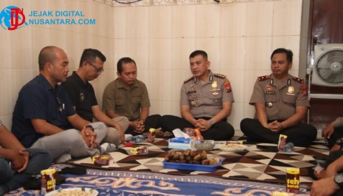 Sinergi Jaga Kamtibmas, Kapolresta Sumenep Gelar Silaturahmi Bersama PWRI