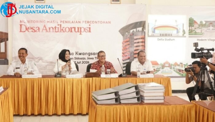 Desa Kwangsan Sidoarjo Diuji KPK RI Menuju Percontohan Desa Anti Korupsi Nasional
