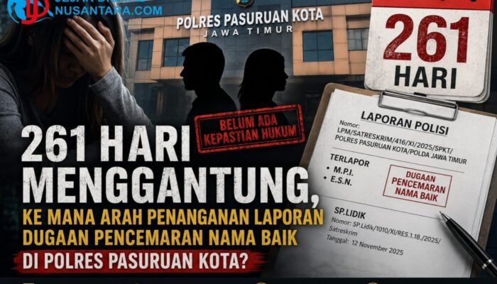 261 Hari Tanpa Kepastian: Penanganan Laporan Pencemaran Nama Baik di Polres Pasuruan Kota Jalan di Tempat