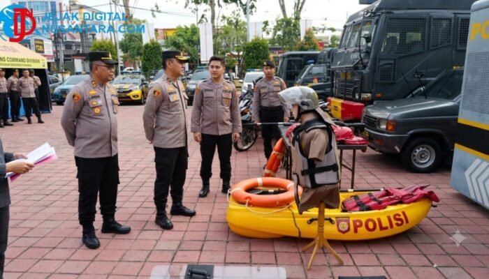 Jamin Pelayanan Publik Optimal, Bidlog Polda Jatim Uji Kelayakan Rantis dan Kendaraan Dinas Polres Gresik
