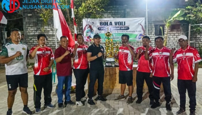 Dandim Cup 2026 Resmi Bergulir, Turnamen Bola Voli Jadi Ajang Pererat Kebersamaan 