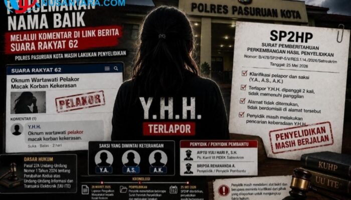 Mangkir Panggilan dan Pindah Alamat, Terlapor Kasus Pencemaran Nama Baik Diburu Polres Pasuruan Kota