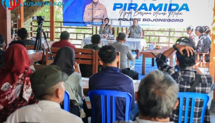 Tangkal Hoaks di Bojonegoro, AKBP Yenni Diarty Perkuat Sinergi dengan Insan Pers Lewat Piramida
