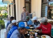 Polsek Wringinanom Gelar Makan Bersama 300 Warga Gresik, Perkuat Sinergi Kamtibmas