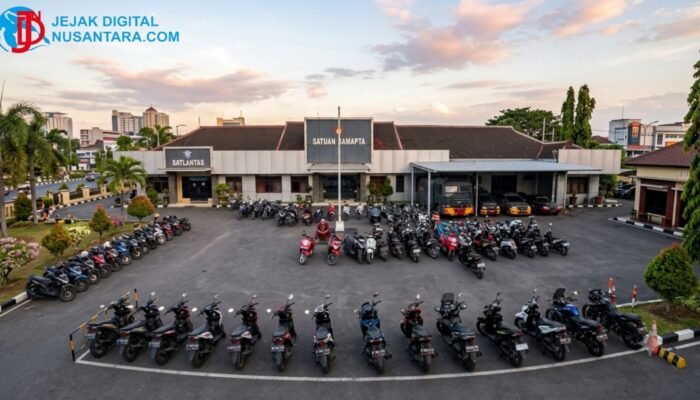 ​Razia Balap Liar di Pamekasan, 62 Sepeda Motor Knalpot Brong Diamankan