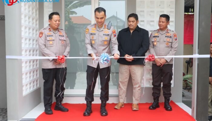 Perkuat Pelayanan Publik di Kota Madiun, Kapolres Resmikan Sarana Baru Polsek Taman