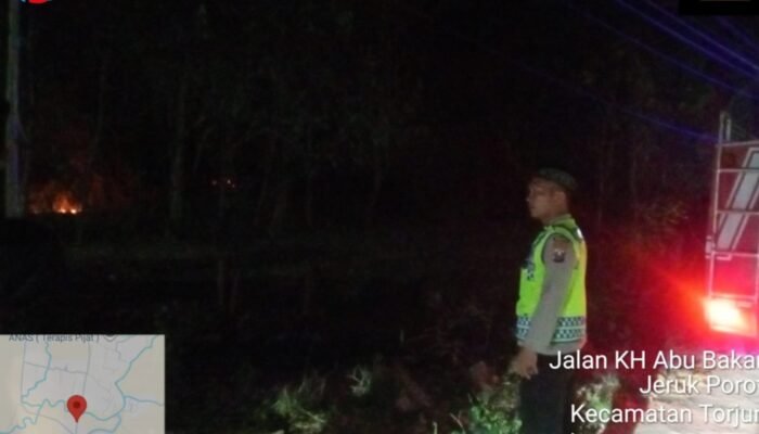 Lahan Bambu dan Jati Milik Anggota DPRD Sampang Terbakar, Diduga Akibat Pembakaran Sampah