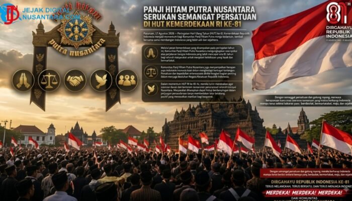 Panji Hitam Putra Nusantara Serukan Persatuan Nasional di HUT RI ke-81