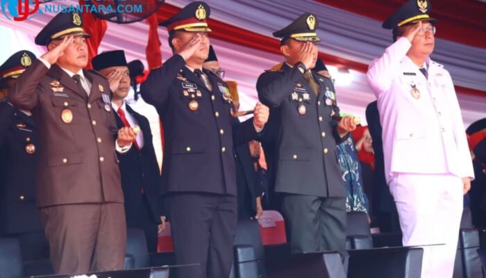 HUT ke-81 RI di Gresik Berlangsung Khidmat, Kapolres Tegaskan Peran Generasi Muda Meneruskan Semangat Pahlawan