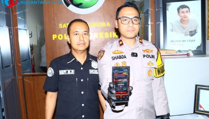 Pengedar Sabu di Panceng Gresik Digulung Polisi, Modal Kulakan Hasil Judi Online