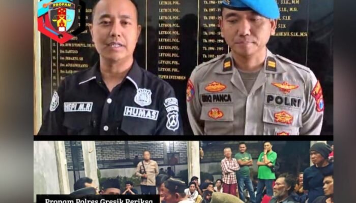 Diduga Peras Warga Terkait Judi Online, Dua Oknum Anggota Polsek Duduksampeyan Diperiksa Propam