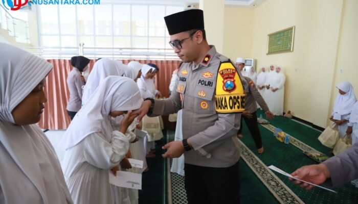 Polres Gresik Peringati Maulid Nabi 1448 H: Santuni Yatim dan Perkuat Akhlak Pelayanan Presisi