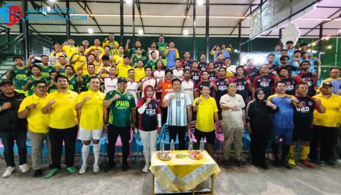 Bupati Sidoarjo Subandi Ajak Seluruh Parpol Kompak Bangun Daerah di Golkar Fun Mini Soccer