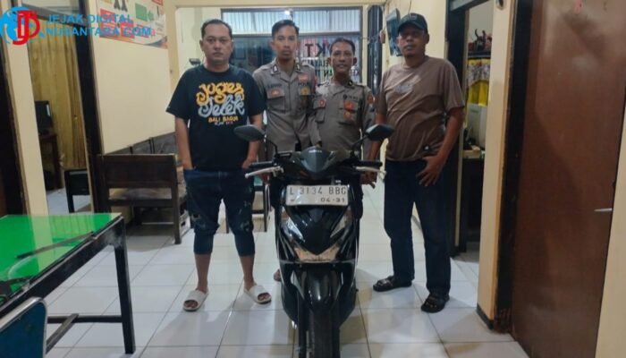 Gerak Cepat Polsek Lenteng Gulung Pelaku Curanmor Kurang dari 24 Jam di Sumenep