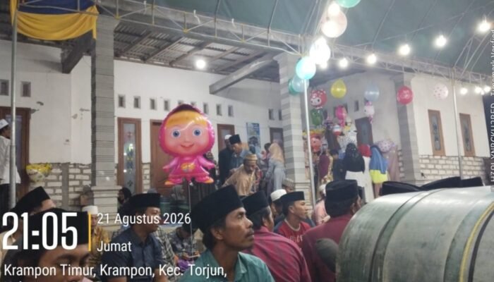 Kental Nuansa Religi, Ratusan Jemaah di Sampang Padati Sholawat dan Peringatan Maulid Nabi