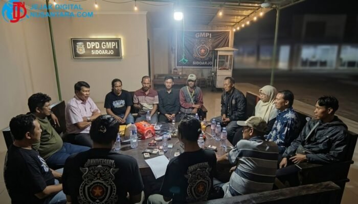 Perkuat Basis hingga Desa, DPD GMPI Sidoarjo Gelar Konsolidasi dan Siapkan Pengawalan Hukum Warga