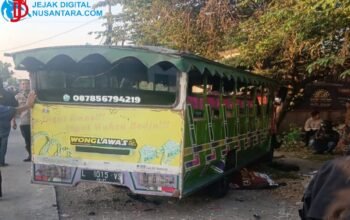Odong-Odong Oleng di Menganti Gresik Hantam 2 Motor: 1 Pemotor Tewas, 2 Luka Berat