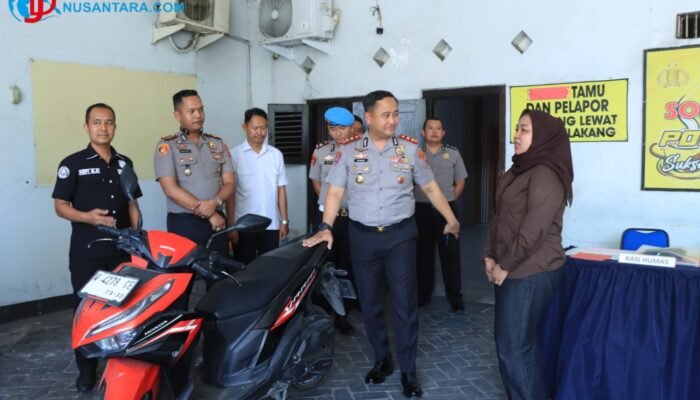 Polsek Cerme Bekuk Pelaku Curanmor di Minimarket Dadapkuning Gresik, Sepeda Motor Karyawan Kembali