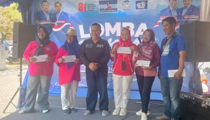 Semarak HUT ke-25 Partai Demokrat di Gresik: Puluhan UMKM Binaan Dorong Pemberdayaan Ekonomi Rakyat
