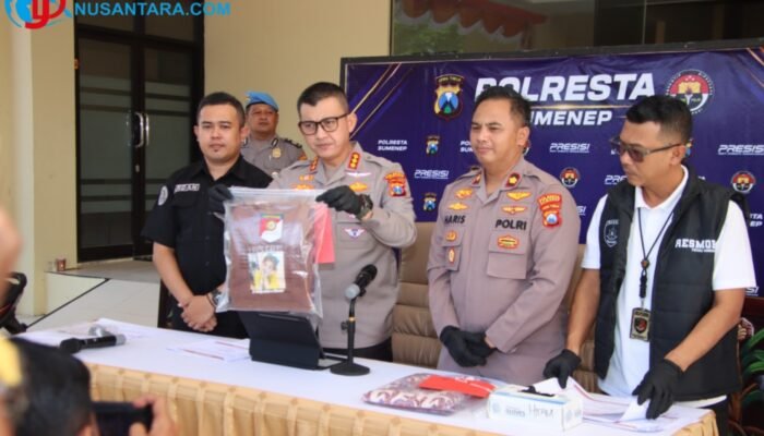 Kombes Pol Ariek Indra Sentanu Paparkan Pengungkapan 3 Kasus Kejahatan di Sumenep