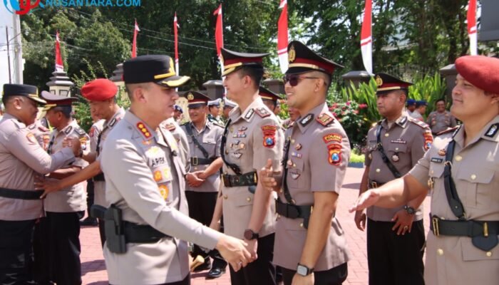 Kapolresta Sumenep Pimpin Sertijab Pejabat Utama dan Kapolsek, Dorong Kinerja Berorientasi CAKANG