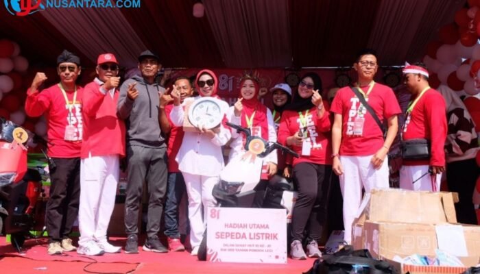 Semarak HUT ke-81 RI di Sidoarjo: Wabup Mimik Idayana Buka Jalan Sehat dan Karnaval di 5 Lokasi