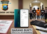 Satreskrim Polresta Sumenep Ciduk Pencuri HP dan 2 Penadah di Batang-Batang