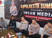 Kapolresta Sumenep Sambangi Sekretariat AMOS, Perkuat Sinergi Perangi Hoaks dan Jaga Kamtibmas