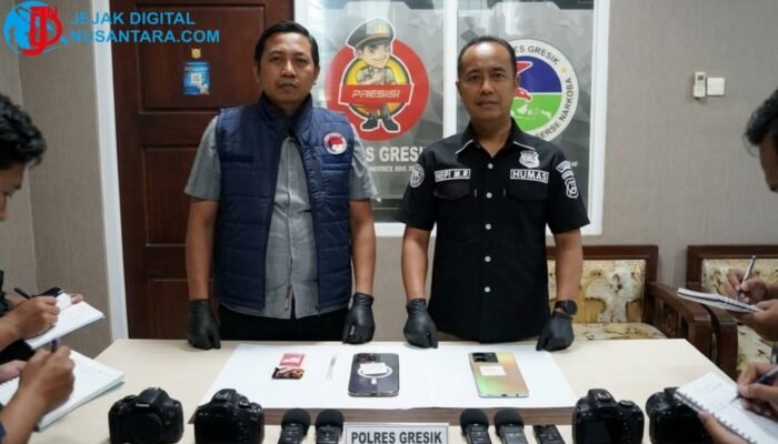 Polisi Cium Modus Bungkus Permen, 2 Pria asal Cerme Gresik Bekuk Satresnarkoba