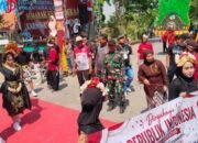 Karnaval Kemerdekaan HUT ke-81 RI di Pundut Trate, Kreativitas Warga Berpadu Semangat Persatuan