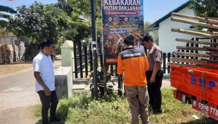 Antisipasi Karhutla, Sinergi TNI-Polri dan BPBD Pamekasan Masifkan Edukasi hingga Pelosok Desa