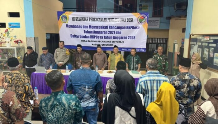 Musrenbangdes Gadung Jadi Ruang Bersama Wujudkan Pembangunan Desa yang Aspiratif 