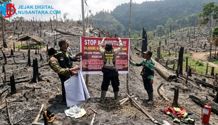 Musim Kemarau Panjang, Polres Jember dan Perhutani Perketat Patroli Karhutla di Hutan Jelbuk
