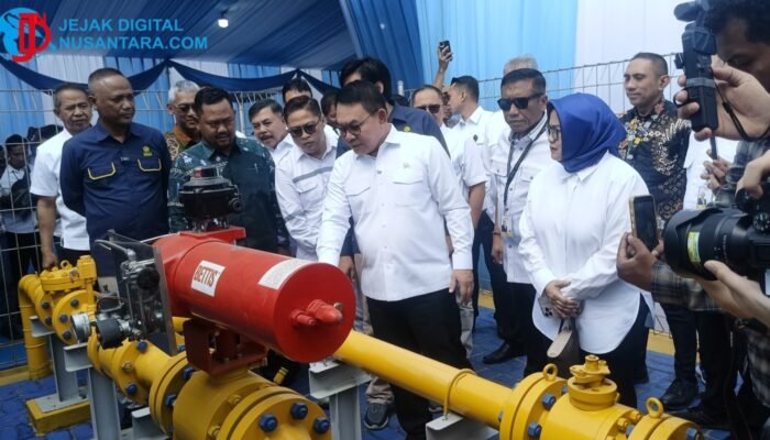 KSP Tinjau Kesiapan Jaringan Gas Bumi Rumah Tangga di Gresik 