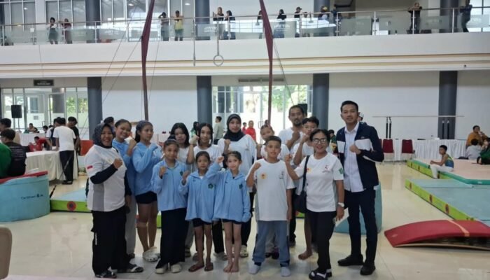 Dampingi Atlet di Kejurprov Jatim 2026, KONI Sidoarjo Petakan Potensi Senam Menuju Porprov 2027