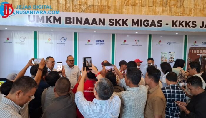 Pojok UMKM Binaan SKK Migas-HCML Semarakkan Lokakarya Media 2026 di Yogyakarta