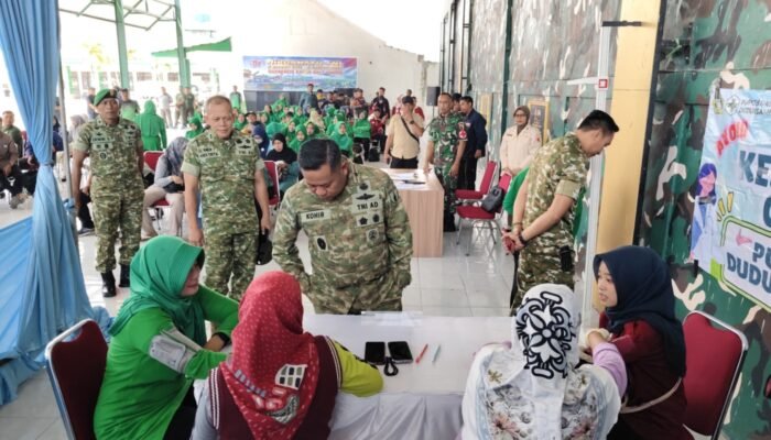 HUT ke-81 TNI, Kodim 0817/Gresik Gelar Bhakti Sosial untuk Masyarakat 