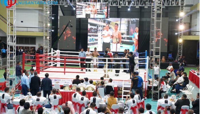 Ring Tinju Jadi Panggung Lahirnya Talenta Muda, Kasiter Hadiri Sabuk Emas Panglima TNI 2026