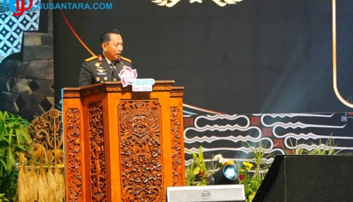 Buka Konferensi IAWP di Bali, Kapolri Dorong Polwan Indonesia Unjuk Gigi di Tingkat Internasional